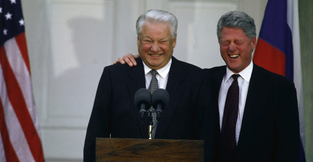 Click to enlarge Clinton Yeltsin