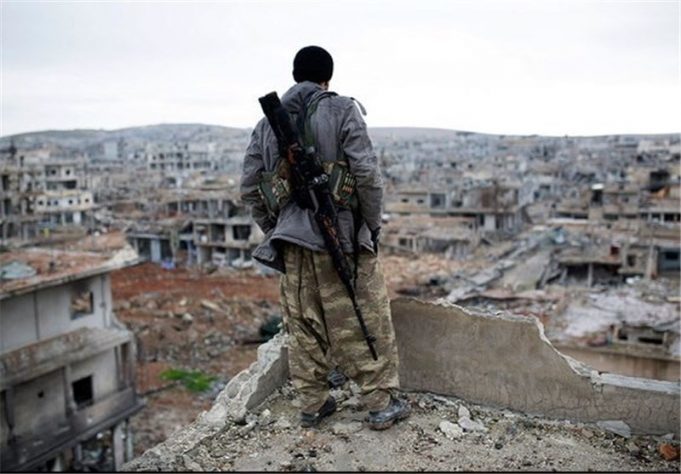Kurdish fighter