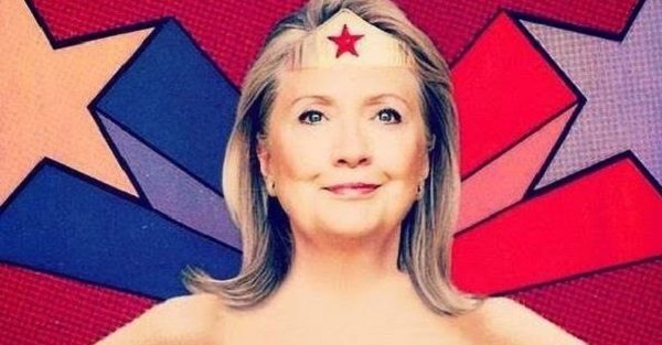 Hillary wonderwoman