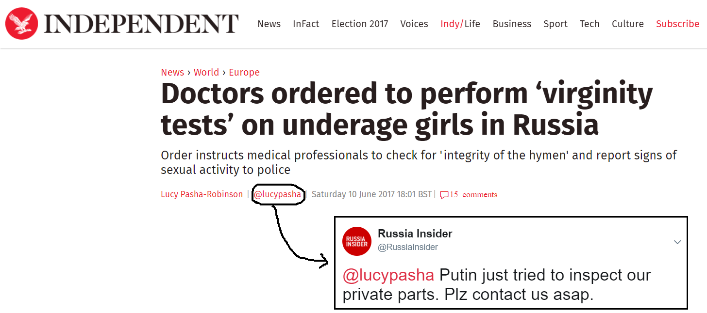 Click to enlarge propaganda virginity tests russian girls
