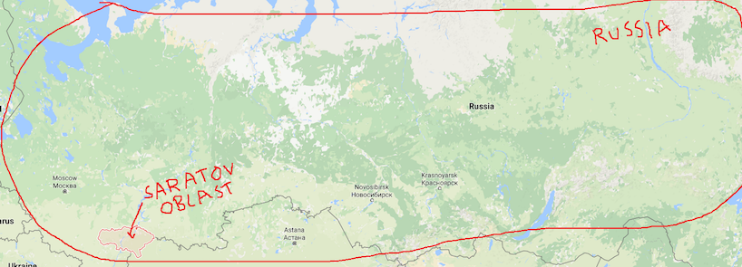 Click to enlarge saratov oblast russia