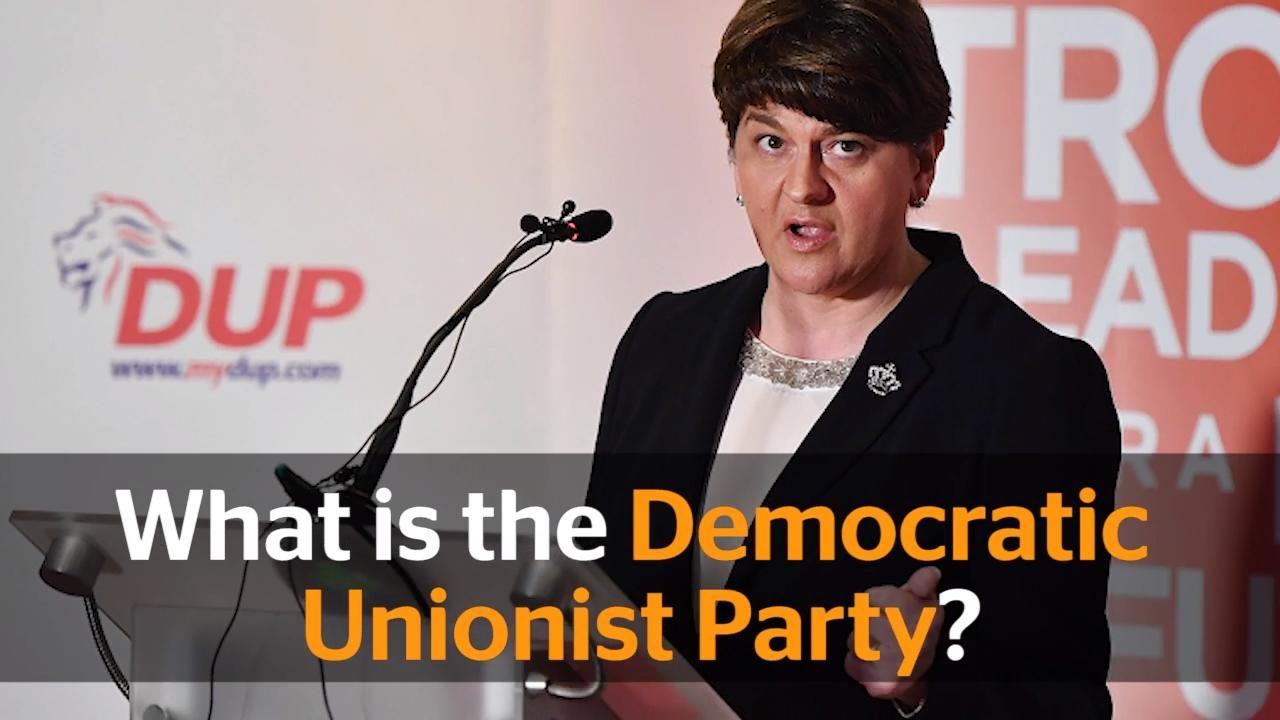Click to enlarge Democratic Unionist Party DUP