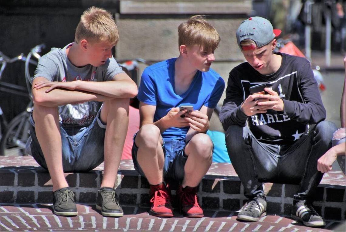 Click to enlarge Teenagers Millenials Adolescents Boys Young Men