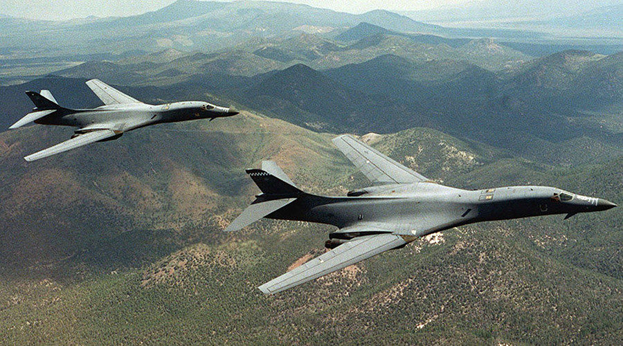B-1B Lancer bombers