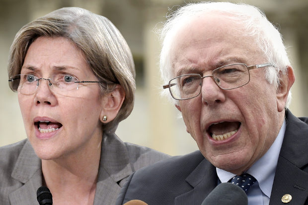 Bernie Sanders and Elizabeth Warren
