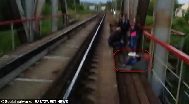 Maria's body was found alongside railway tracks after she climbed on to a bridge for a selfie and her head accidentally touched the overhead electrical wires