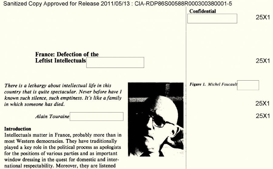 cia foucault