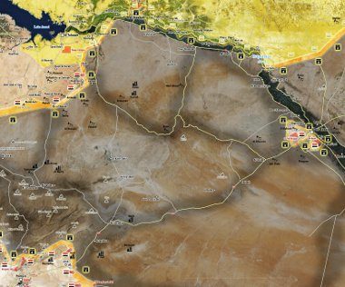 Click to enlarge syria map