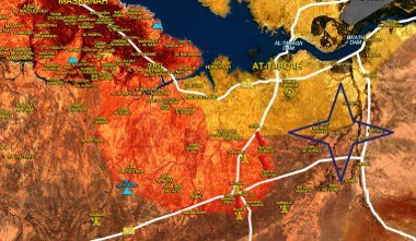 Click to enlarge syria map