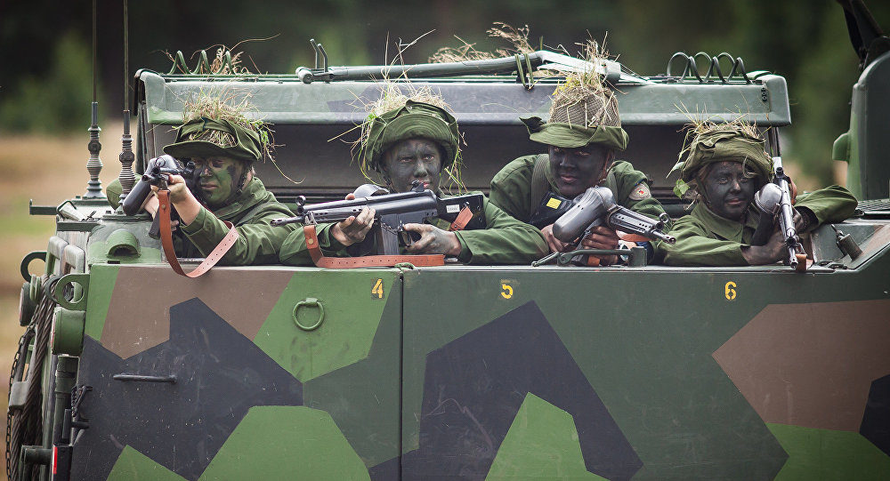 Swedish soldiers