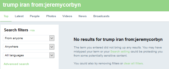 Click to enlarge search results