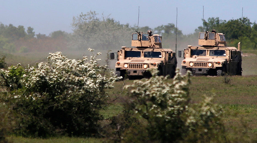 NATO Hummer SUV