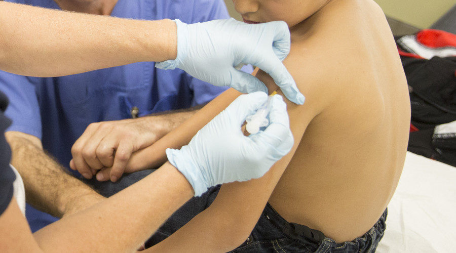 Click to enlarge vaccination