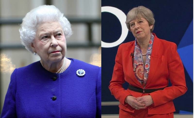 Queen Elizabeth Prime Minister Theresa May