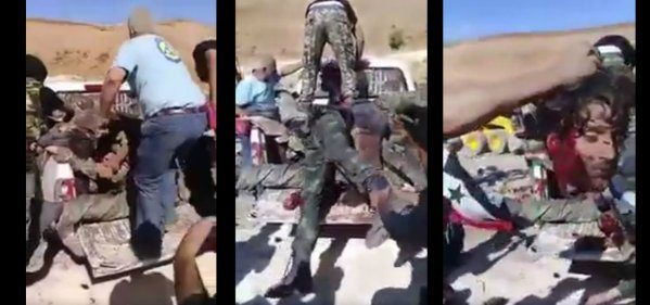 SAA bodies desecrated