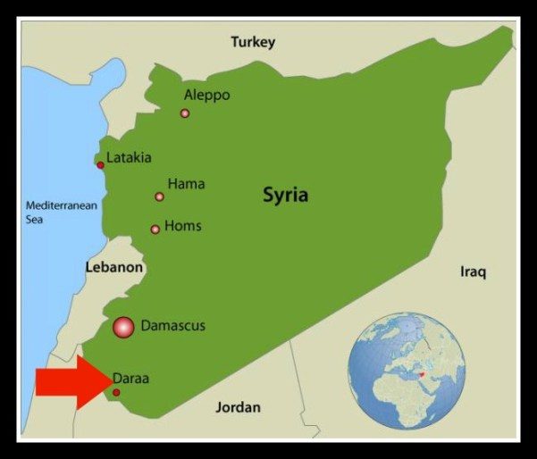 Syrian map