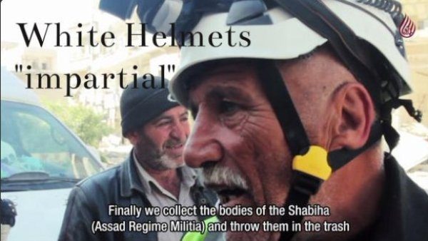 White Helmet operative describes the disposing of SAA soldiers