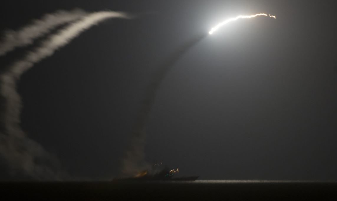 Click to enlarge US missiles Syria coast