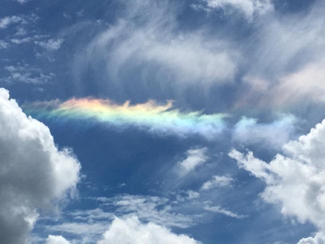Fire rainbow over Grand Rapids