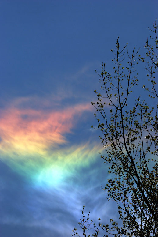 Click to enlarge Fire rainbow