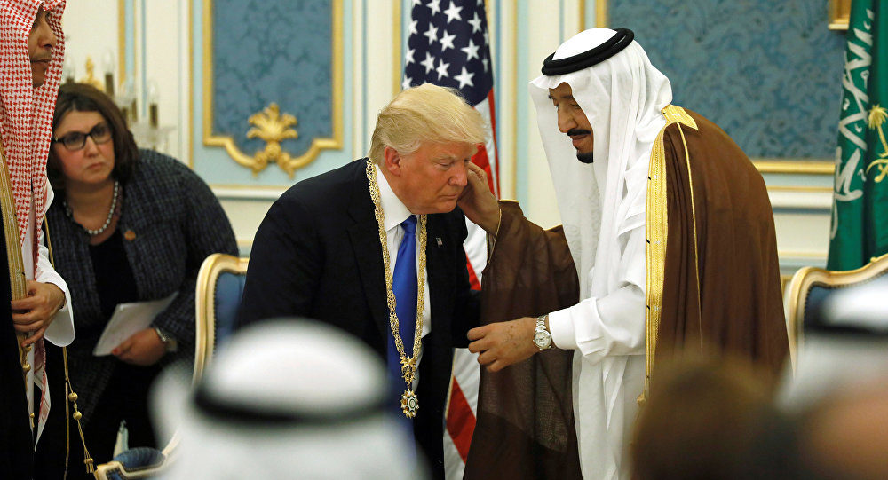 Trump and King Salman
