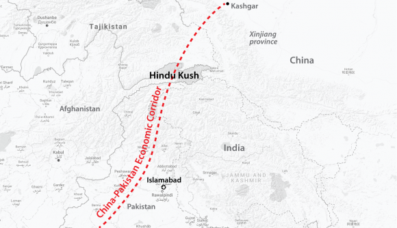 Hindu Kush map