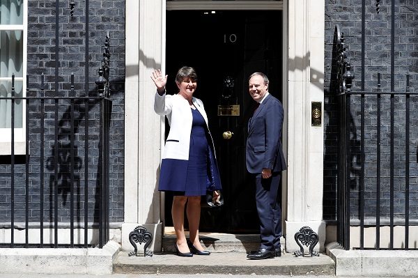 Click to enlarge Arlene Foster, and Nigel Dodds