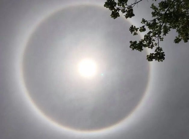 Alabama sun halo