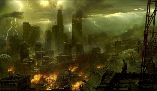 Doomsday destruction art