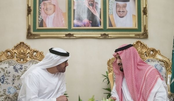 Mohammad bin Zayyed and Mohammad bin Salman