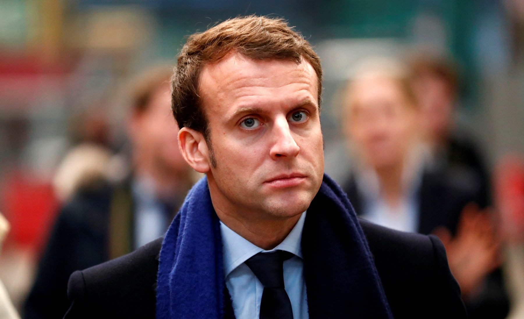 Click to enlarge Macron