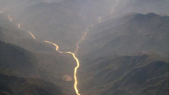 Indus river flood