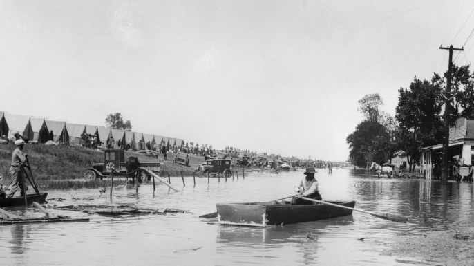 Click to enlarge Great Mississippi flood