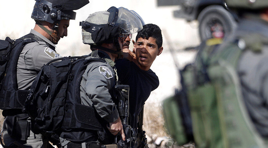 Al-Quds Israel Palestine police arrest child teen kid