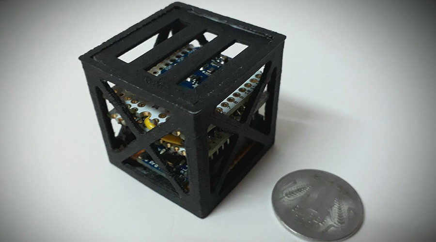 NASA launches lightest 3-D satettite