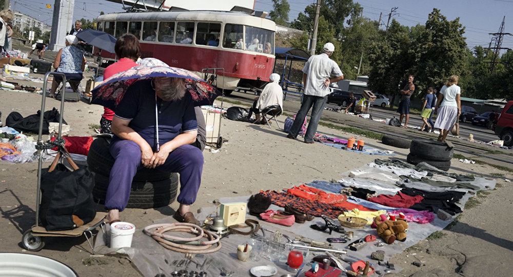 Click to enlarge Kiev flea market