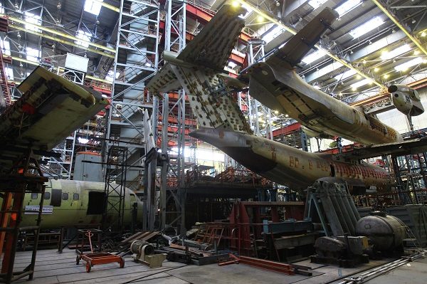 Click to enlarge Antonov State Company aviation plant in Ukraine