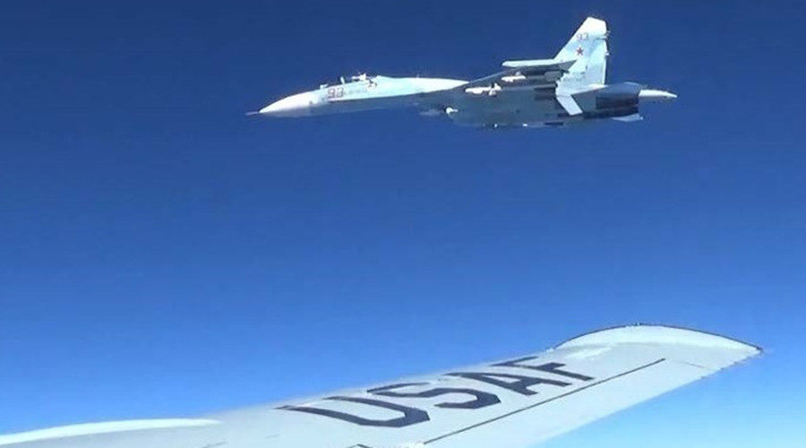 Russian SU-27 fighter jet