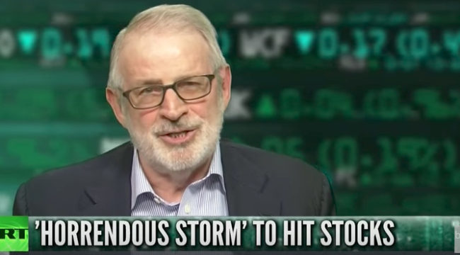 stock market collapse finance David Stockman