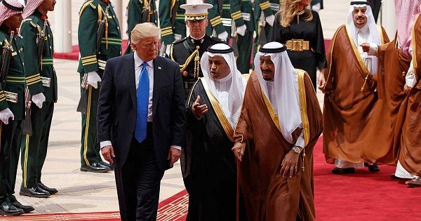 Donald Trump and King Salman
