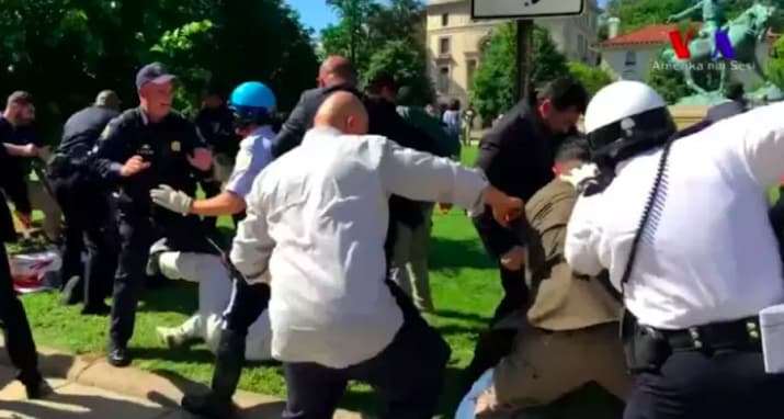 turkish embassy brawl