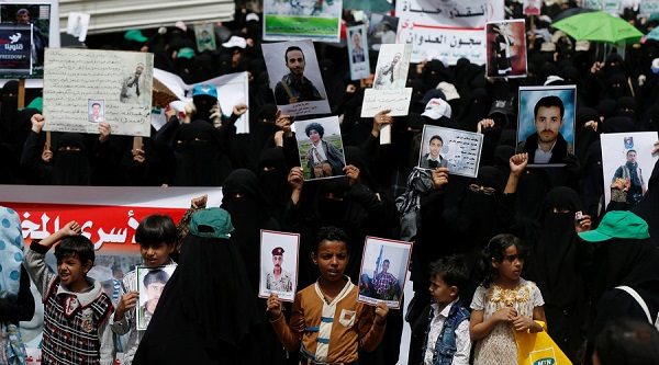 Yemen protesters 