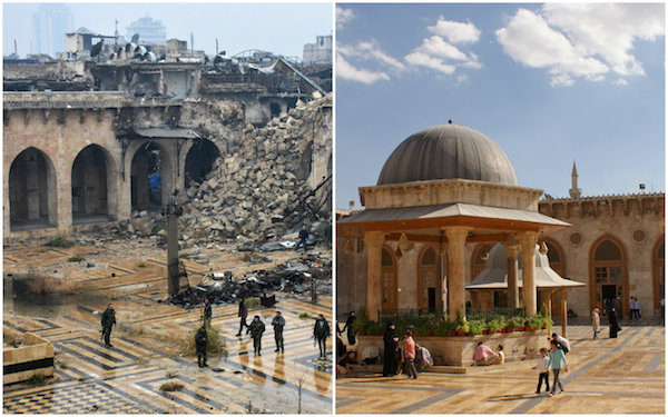 Aleppo's Umayyad mosque