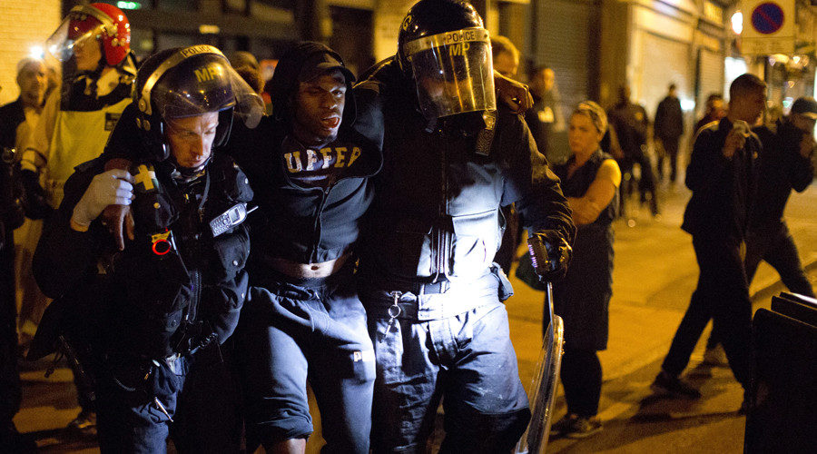 riot police