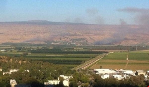 Israeli strikes in Golan Heights