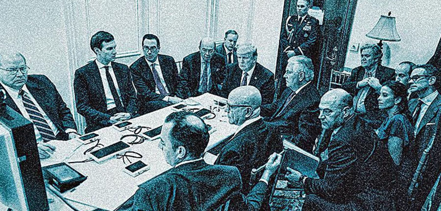 Click to enlarge Trump situation room Syria