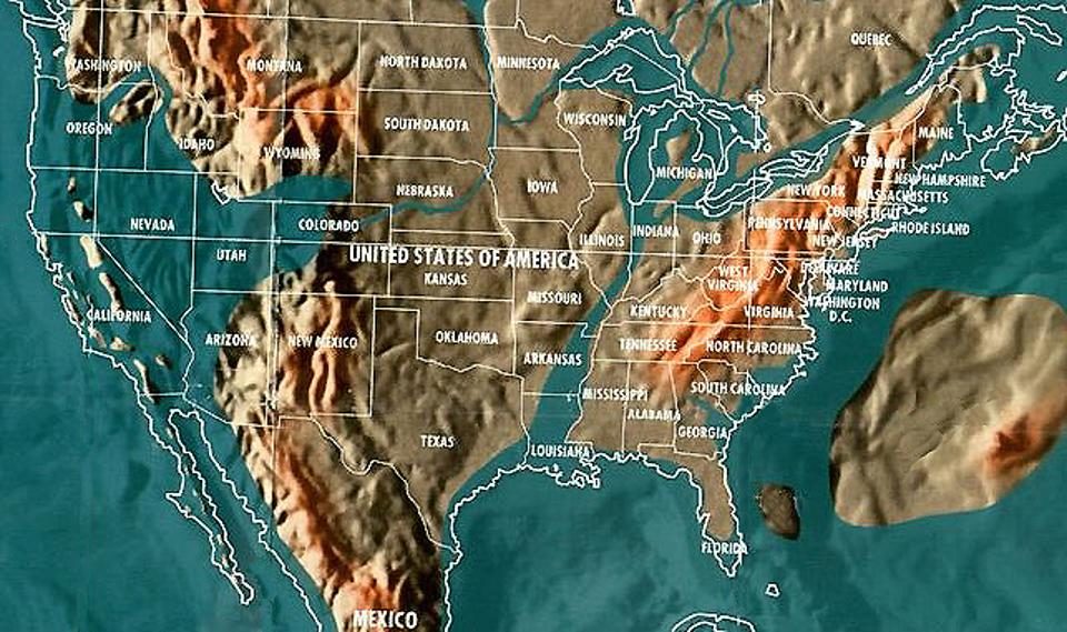 Click to enlarge Future map of the United States