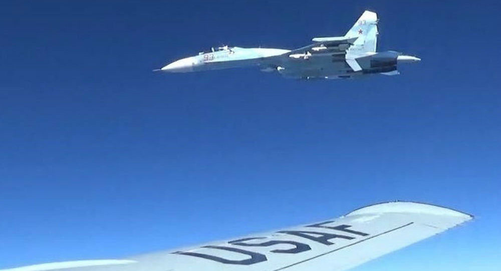 Russian intercept of US spy plane