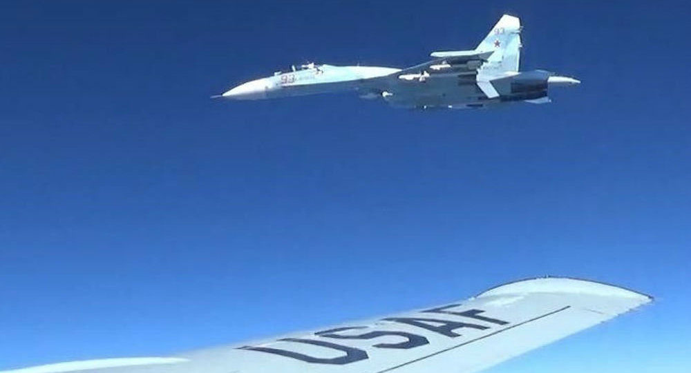 Click to enlarge Russian intercept of US spy plane
