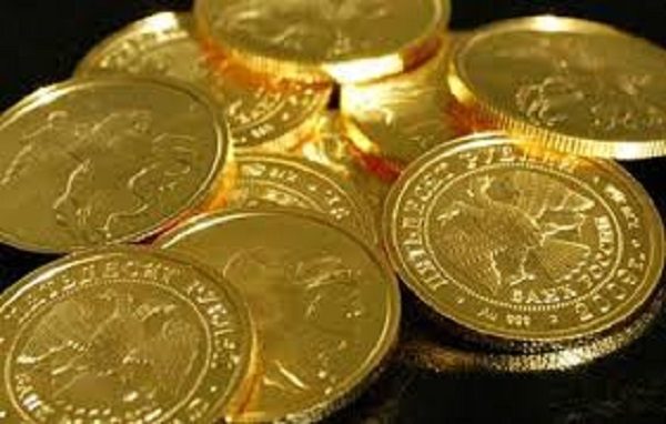 St. George gold coins issued by the Central Bank of Russia